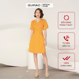 Đầm nữ bi tay bí DA972 GUMAC