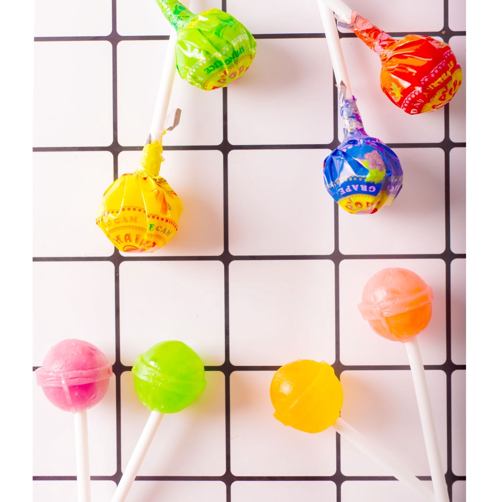 Kẹo Mút HẢI HÀ Hương Trái Cây Vị Tự Nhiên