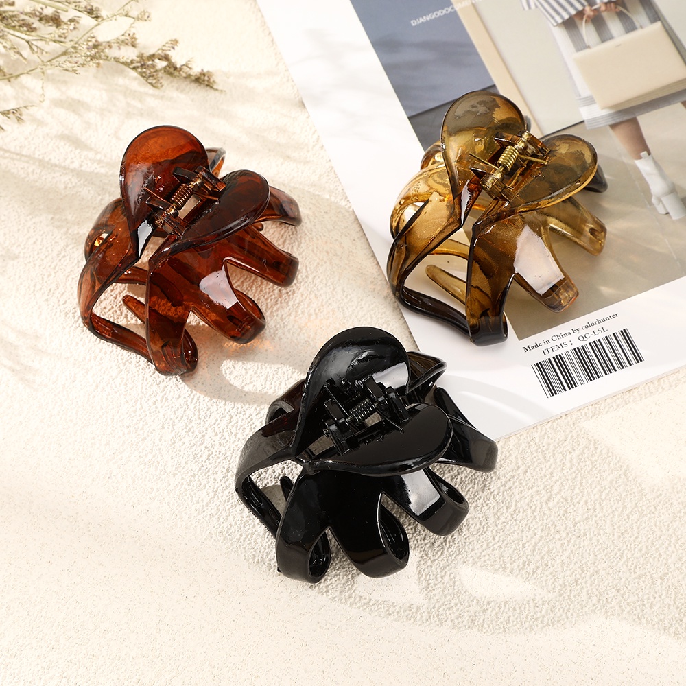 Kẹp tóc Haimeikang bằng nhựa sành điệu cho nữ