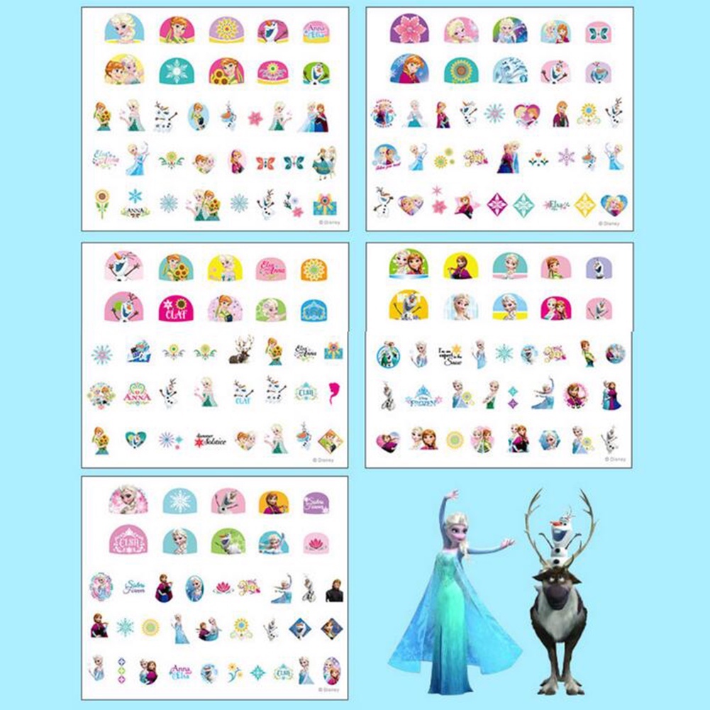 Tờ sticker dán trang trí móng hình chuột mickey xinh xắn