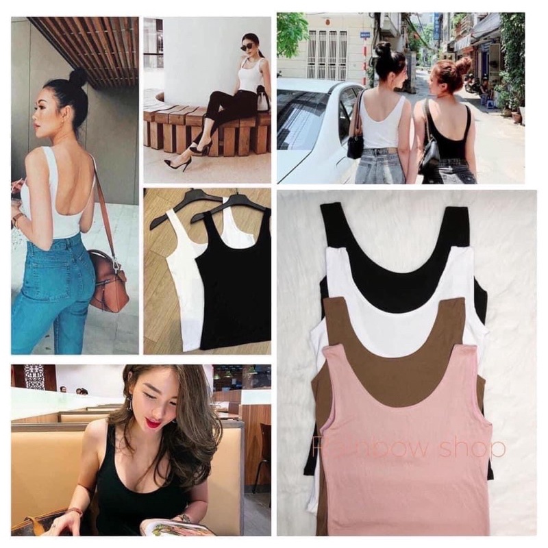 ÁO TANKTOP KHOÉT LƯNG TANGKWA THÁI LAN