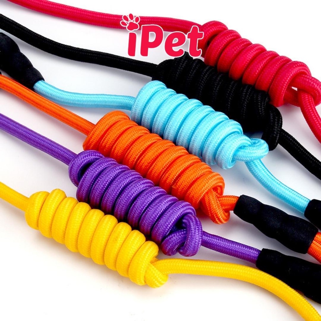Dây Dắt Kèm Đai Người Cho Chó Mèo Có Mút Cầm Tay - iPet Shop