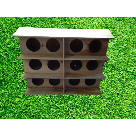 Chuồng chim bồ câu bằng gỗ 12 lỗ