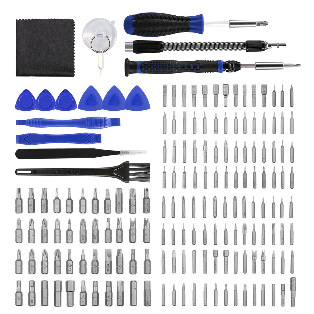 Bộ Tua Vít Từ Tính Chính Xác 172 Trong 1 Chuyên Dụng Cho Sửa Chữa Đồng Hồ / Laptop / Điện Thoại Thông Minh