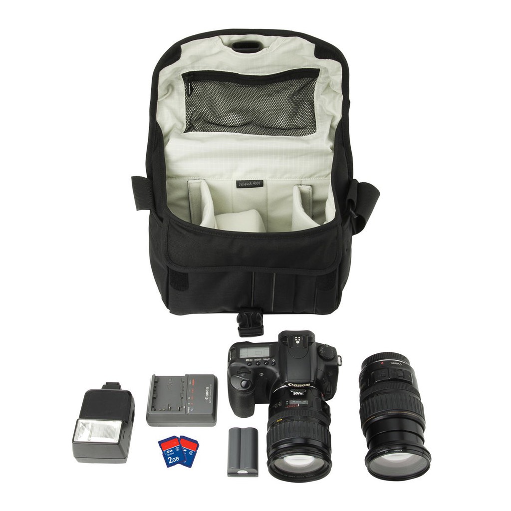 Túi máy ảnh Crumpler Jackpack 4000 7500 Camera Bags đeo chéo có vách ngăn chống sốc tốt chất vải chống nước