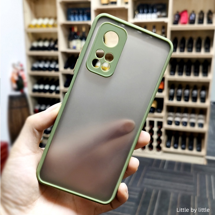 Ốp Điện Thoại Trong Mờ Chống Sốc Bảo Vệ Camera Cho Xiaomi POCO M4 Pro 4G X4 5G X3 NFC