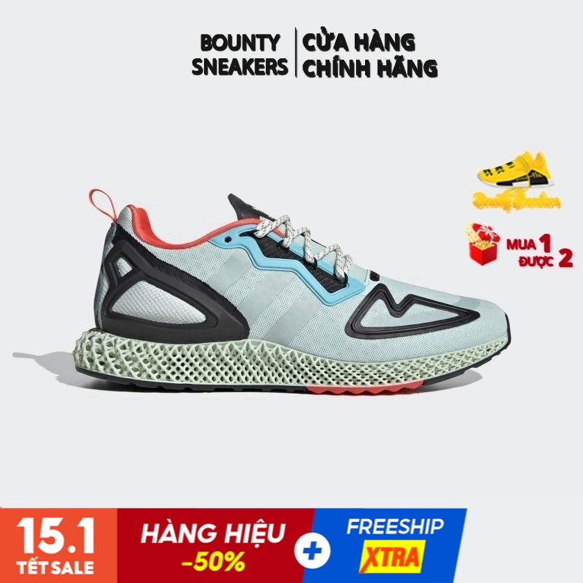 Giày ZX 2K 4D &quot;Raw Green&quot; FV8500 - Hàng Chính Hãng - Bounty Sneakers