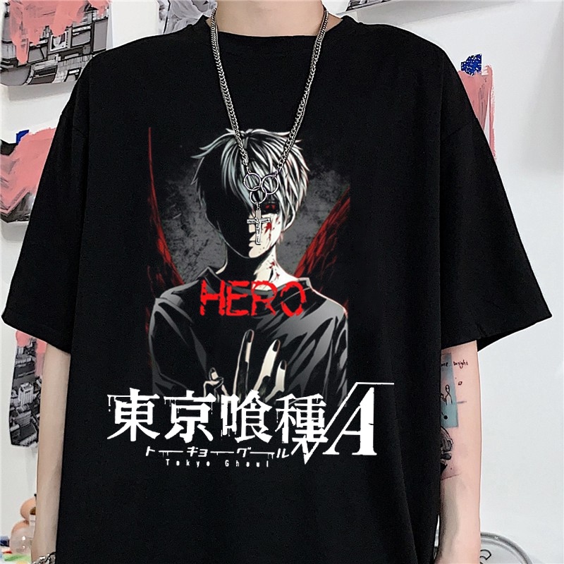 Áo phông Tay Lỡ Form Rộng Anime Death Note Ryuuku Yagami Light unisex nam nữ oversize