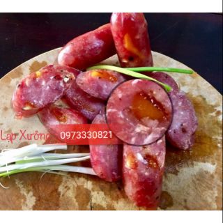 Lạp xưởng trứng muối ít mỡ hút chân không được chứng nhận vệ sinh an toàn thực phẩm