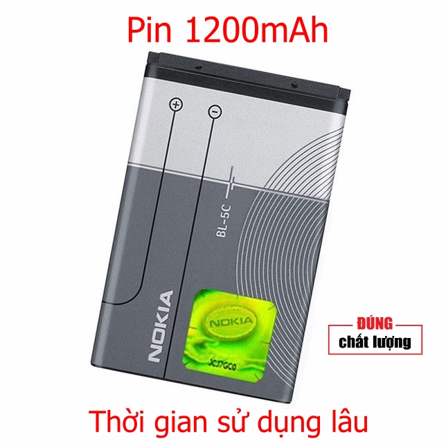 Nokia 1280 Điện Thoại 1280 điện thoại giá rẻ combo pin hàng công ty đẹp bền khangtrang pin sài cả tuần bảo hành 12 tháng