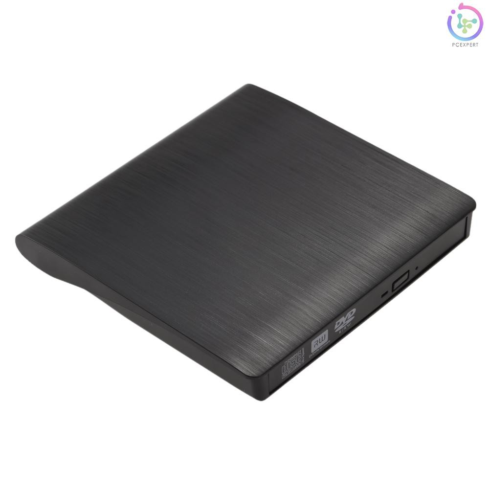 PCER♥USB 3.0 Portable Ultra Slim External CD-RW DVD-RW CD DVD ROM Player Drive Writer Rewriter Burne