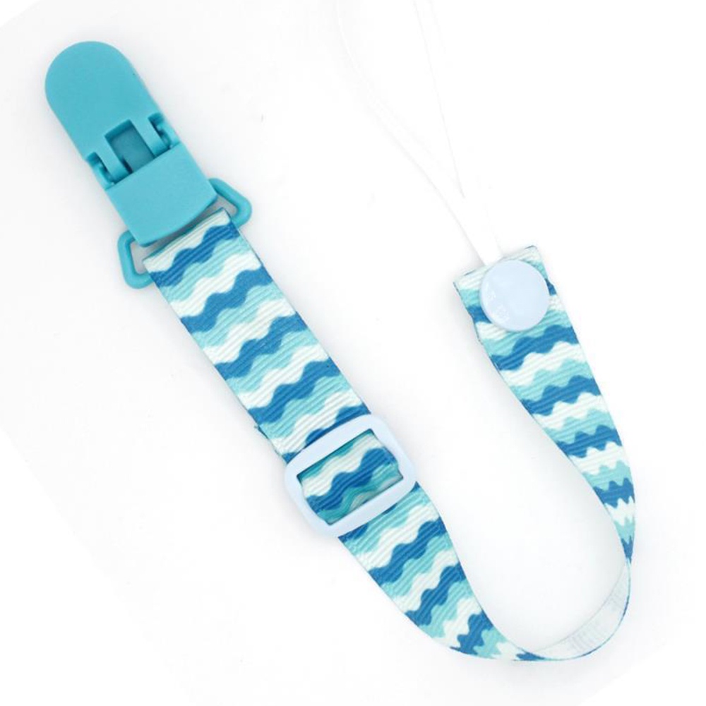 Dây treo ti giả, gặm nướu bằng vải có thể điều chỉnh độ dài cho bé (26-36cm)