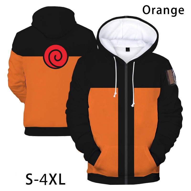 Áo Hoodies Có Nón Dài Tay In Hình Naruto 3d Thời Trang | BigBuy360 - bigbuy360.vn