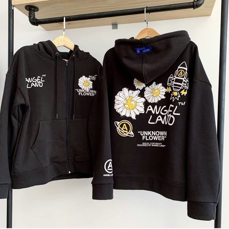 [Kèm Quà] ÁO HOODIE - ÁO KHOÁC NỈ NGOẠI Angel Land (Kèm Ảnh Thật) - AK.STORE | BigBuy360 - bigbuy360.vn