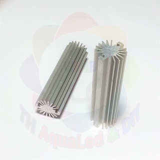 Nhôm tản nhiệt khối hình trụ 80x24mm DIY cho đèn LED, đèn Pin