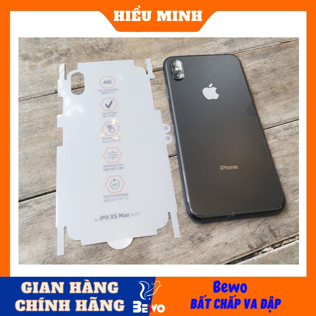 Dán Mặt Sau PPF AG nhám chống vân tay dành cho iphone,bảo vệ toàn bộ iphone