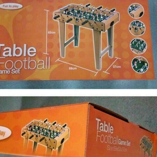 Bàn bi lắc bóng đá trẻ em có 6 tay cầm và có chân,rèn luyện tính phản xạ cho bé