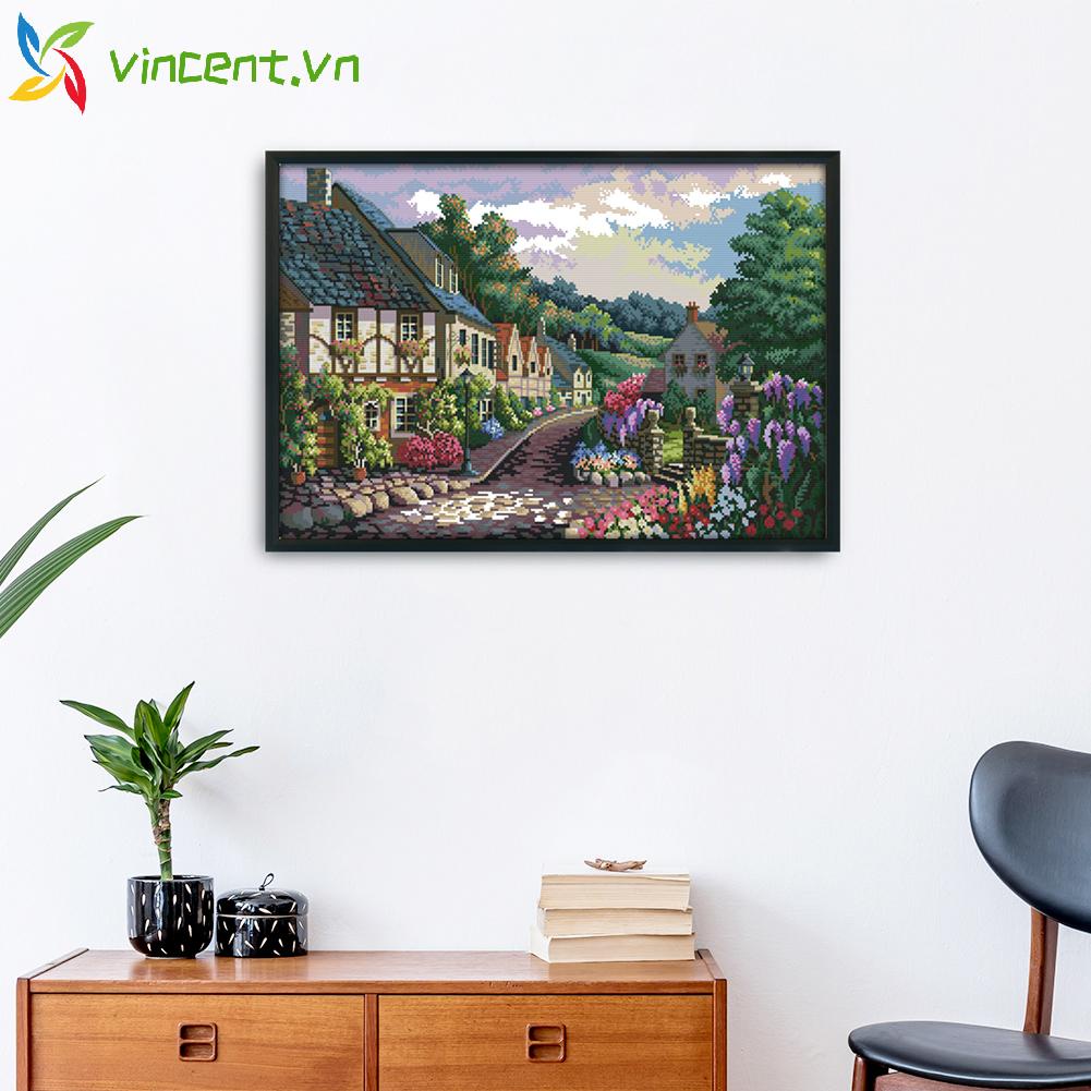 Tranh Thêu Chữ Thập 14ct Hình Phong Cảnh
