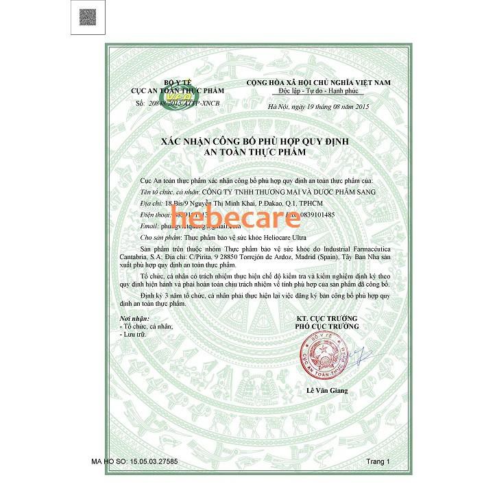 Viên uống chống nắng Heliocare Oral Ultra | BigBuy360 - bigbuy360.vn