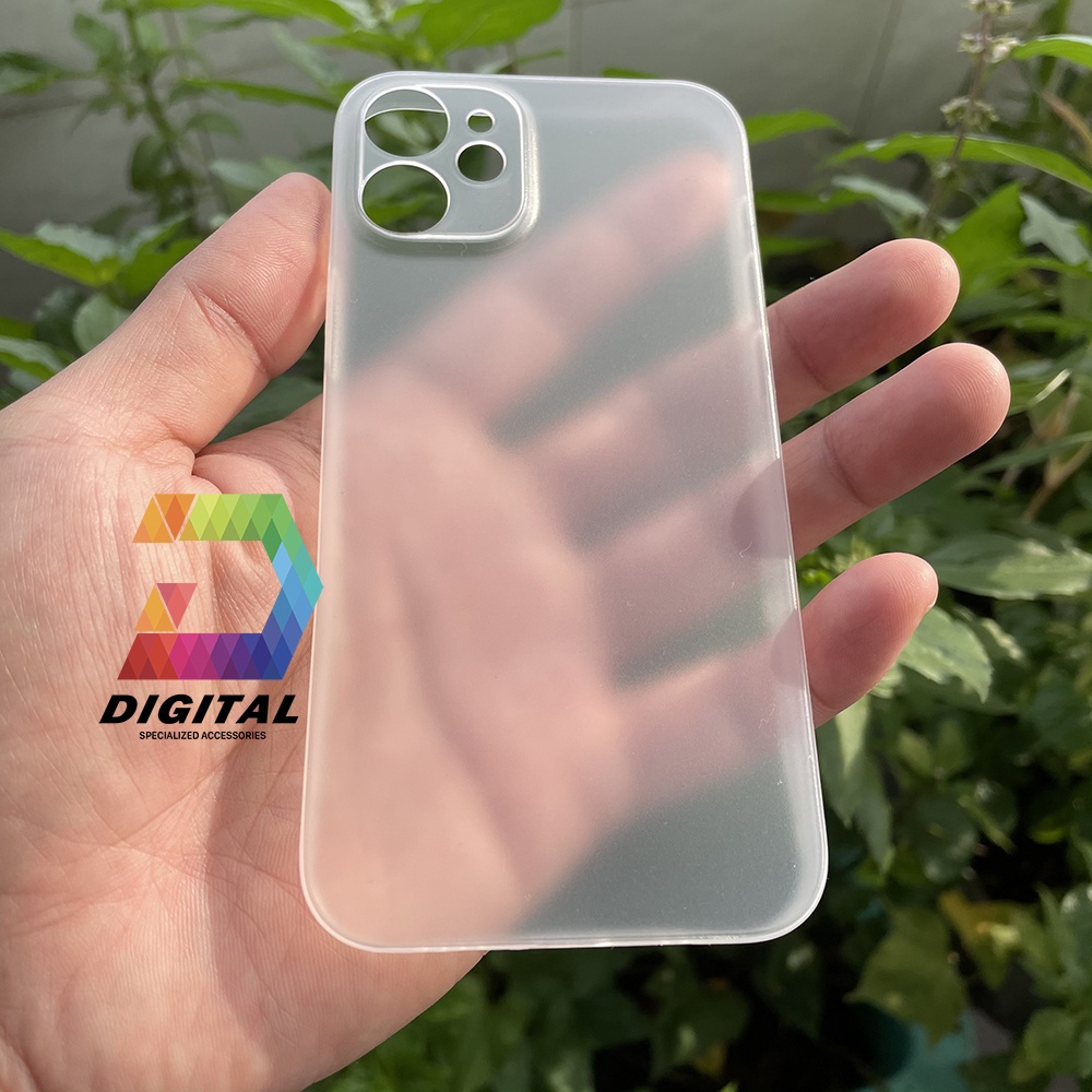 Combo 2 Ốp Lưng Trong Nhám Unibody Siêu Mỏng Cho iPhone 12