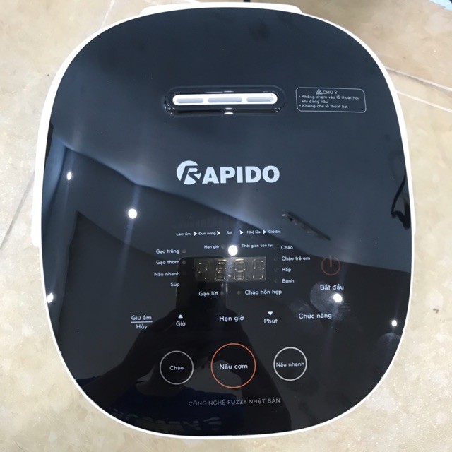 Nồi Cơm Điện Tử Rapido 1.2L 500w