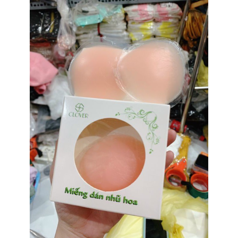 Hộp 2 Miếng Dán Nhũ Hoa Silicon