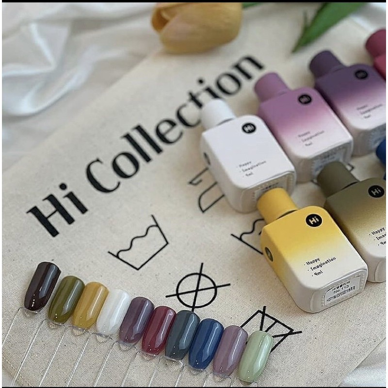 ♻️CHÍNH HÃNG - FRESHIP♻️ [Tách set] Sơn gel thạch cao cấp Hàn Quốc Hi gel hi collection ( giá 1 chai)