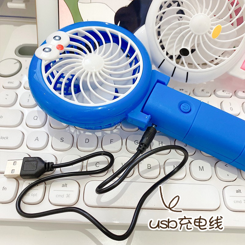 Quạt Tích Điện Mini Hình Khủng Long Siêu Yêu