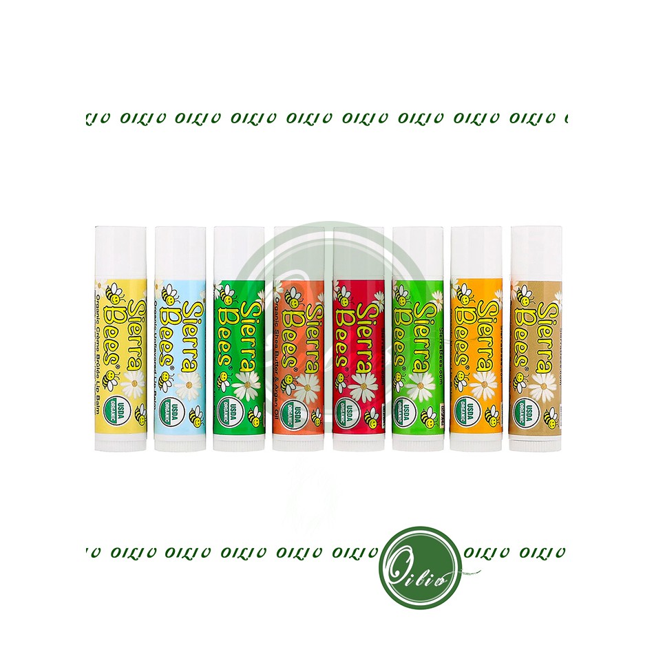 Son dưỡng môi hữu cơ Sierra Bees organic lip balm