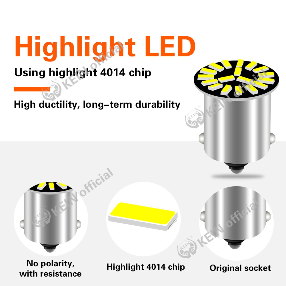 Đèn Phanh Bóng Led 1156 1157 BA15S P21W BAY15D P21 5W Cho Xe Hơi