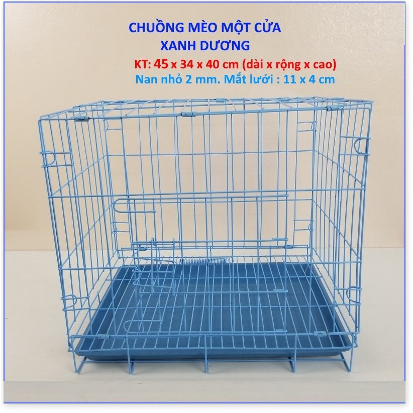 HN- Chuồng Lồng cho thú cưng nhỏ dạng gấp gọn sơn tĩnh điện sd35 sd45 sd50 dùng để làm chuồng nuôi chó mèo