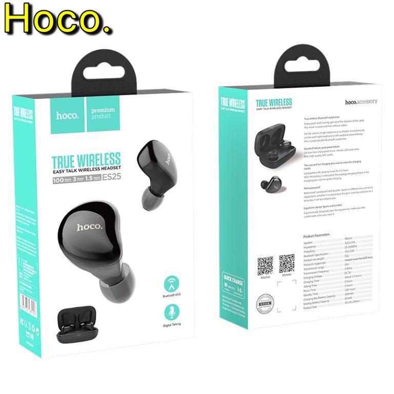 Tai nghe bluetooth HOCO ES25 giá rẻ - Bảo hành chính hãng 3 tháng