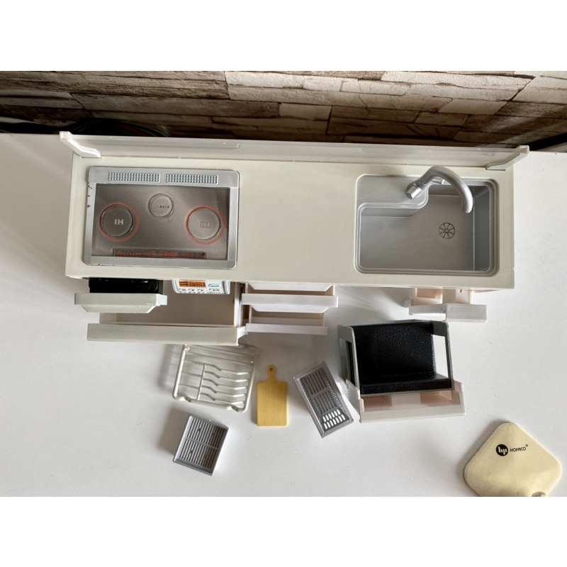 Mô hình bếp dài Rement cổ -used