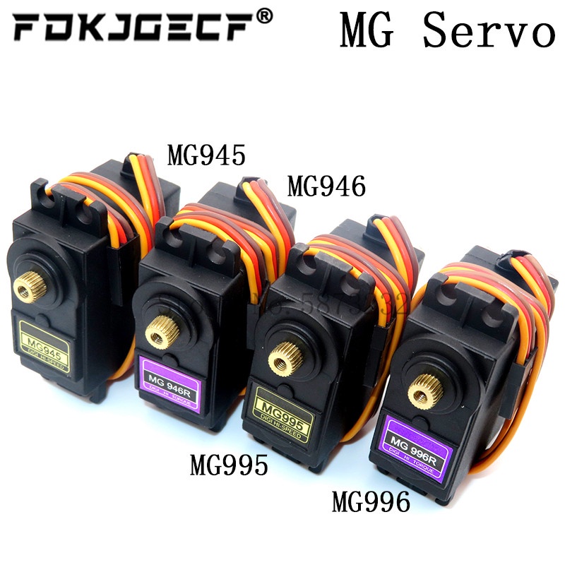 Động Cơ Servos Kỹ Thuật Số MG995 MG996R MG996 MG946 MG946R MG945 Cho Máy Bay Trực Thăng Arduino UNO diy