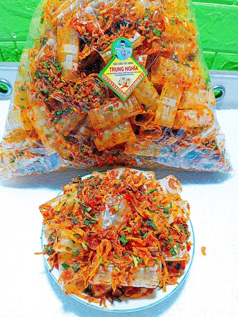 500g Bánh Tráng Ống Cuộn Sate Tôm Trung Nghĩa | BigBuy360 - bigbuy360.vn