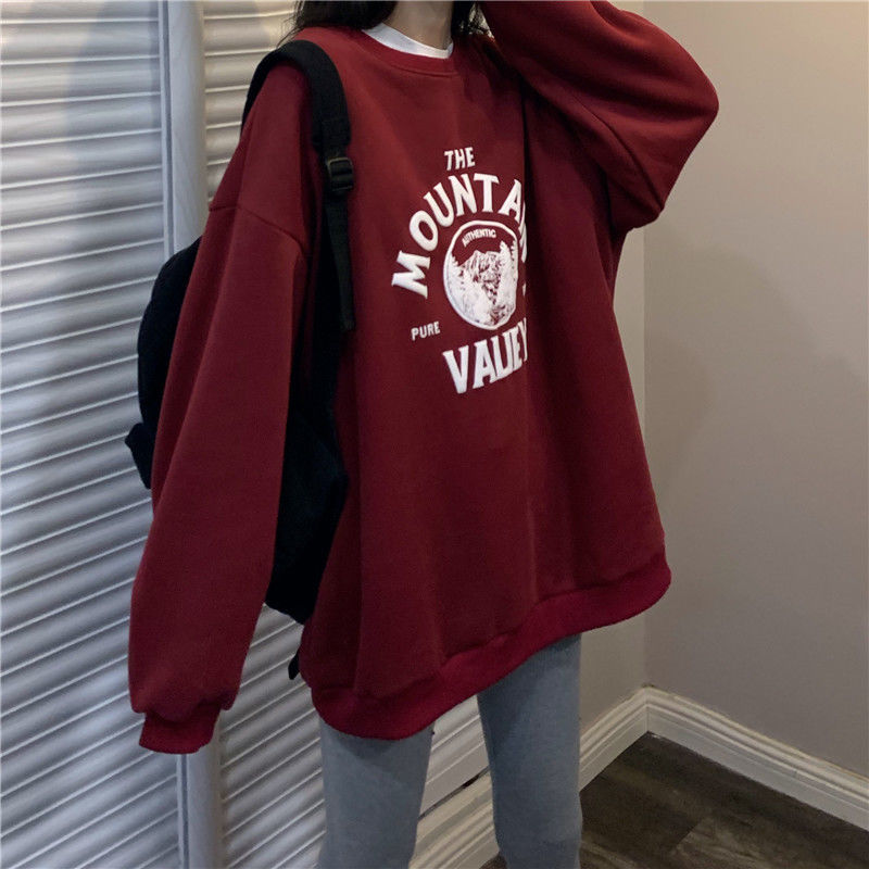 NRVP Áo Hoodie Nữ Tay Dài Thời Trang Hàn Quốc 2021