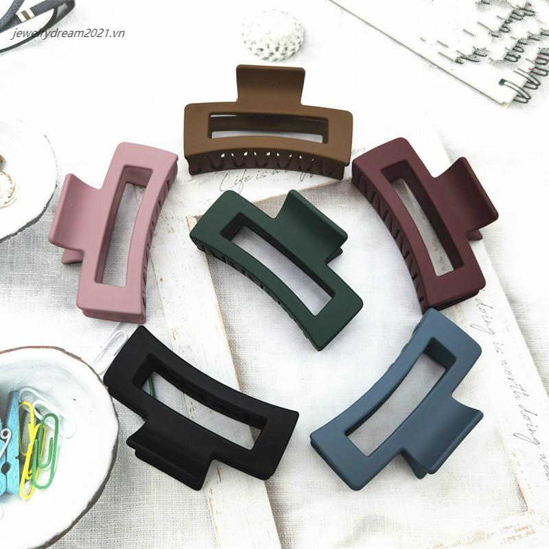 Kẹp Tóc Bằng Nhựa Acrylic Phong Cách Hàn Quốc