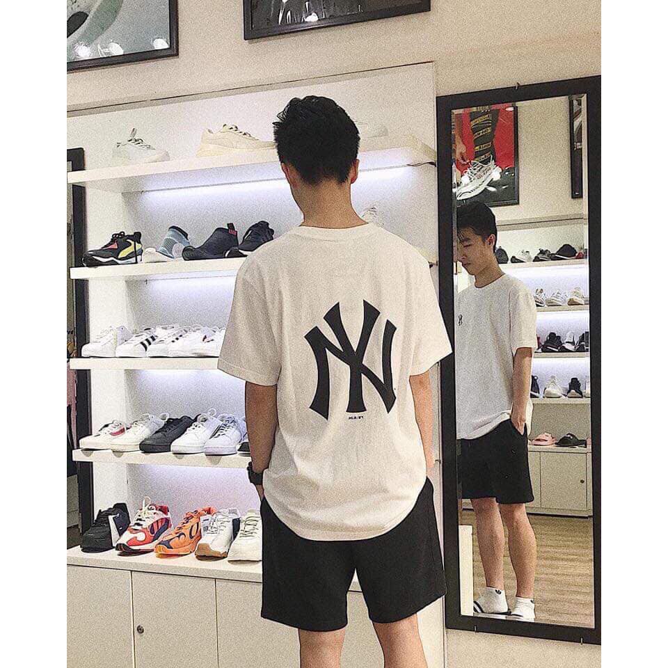 Áo thun YN hàn quốc tay lỡ unisex form rộng phông nam nữ | PD2020