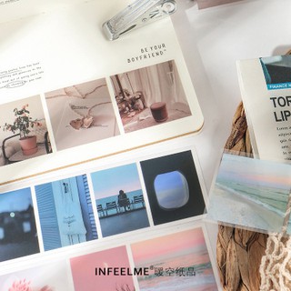(ST005) Set sticker aesthetic ảnh dán dọc x8