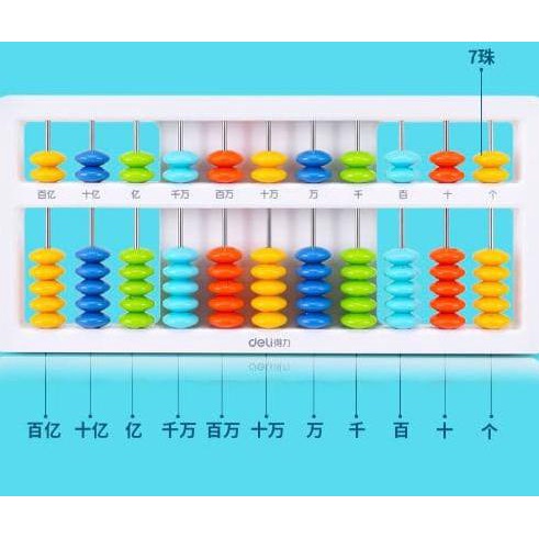 Bàn Tính Abacus Nhiều Màu Mới Nhất Mã 1437