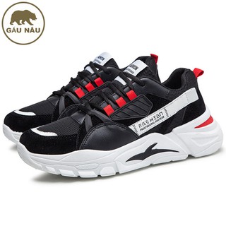 Giày sneaker GN562 [ Nhập MANDFS01 giảm 10% ] đế độn thời trang Gấu Nâu chuyên giày nam