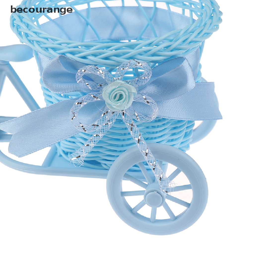 Giỏ hoa hình xe đạp ba bánh độc đáo dùng trang trí