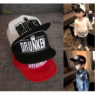 Mũ lưỡi trai phong cách hip hop cho bé