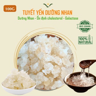 Tuyết yến dưỡng nhan, (100G), săn chắc cơ mặt, da mịn màng, sạch mụn.....