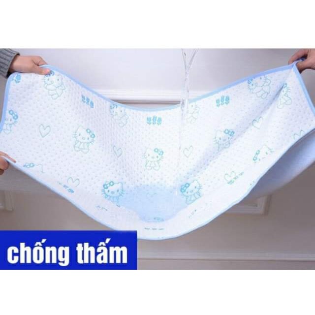 Thảm Lót Chống Thấm 4 lớp Cho Bé đủ kích thước ( 30x30 , 50x70 , 60x80 )