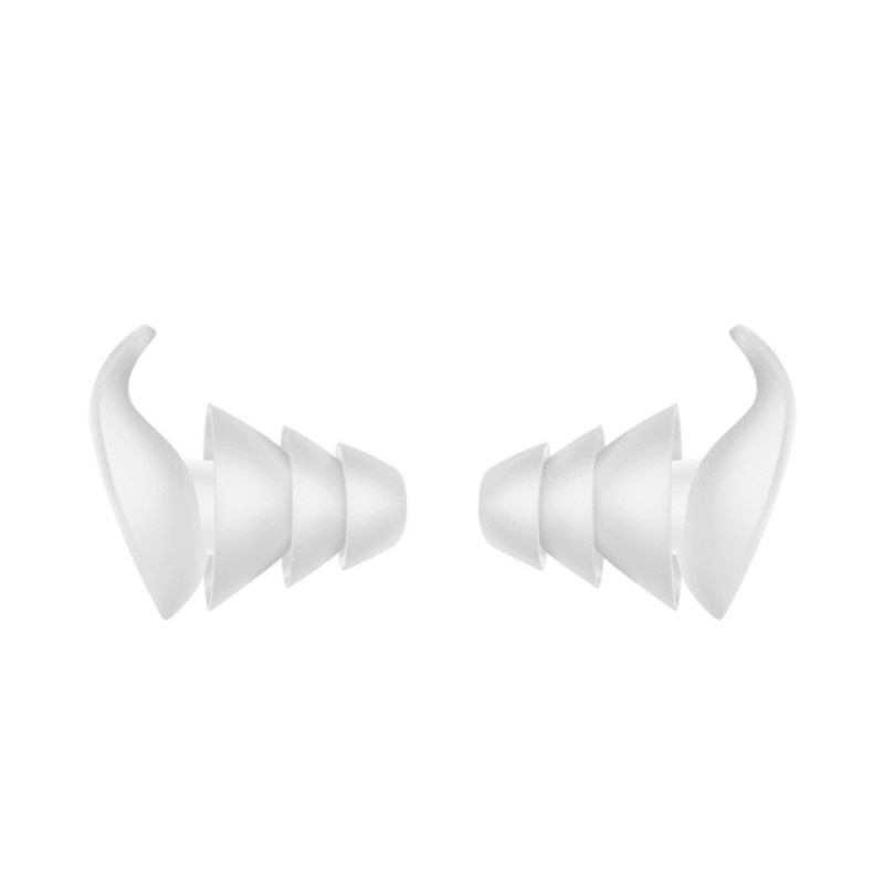 (Hàng Mới Về) 1 Cặp Nút Bịt Tai Bằng Silicon 3 Lớp Chống Ồn Khi Ngủ Tiện Dụng