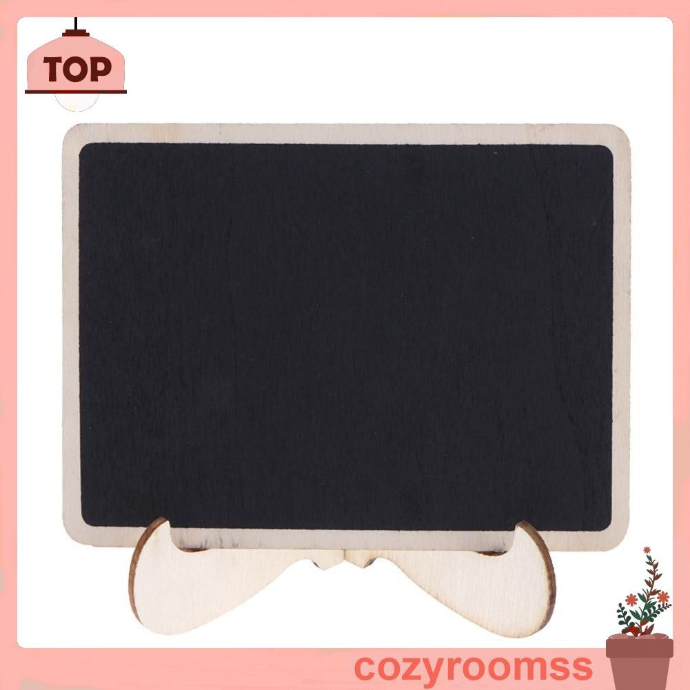 Bảng đen mini bằng gỗ đánh dấu chân