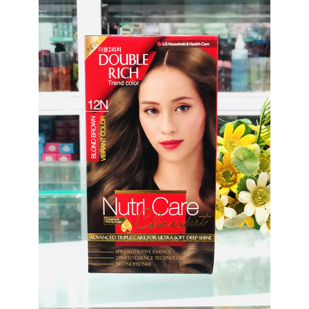 Thuốc Nhuộm Tóc Double Rich Chính Hãng Công Ty Đủ Màu Mẫu Mới