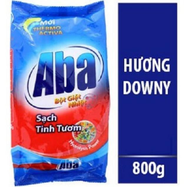 Bột Giặt Nhiệt Aba Sạch Tinh Tươm gói 800g