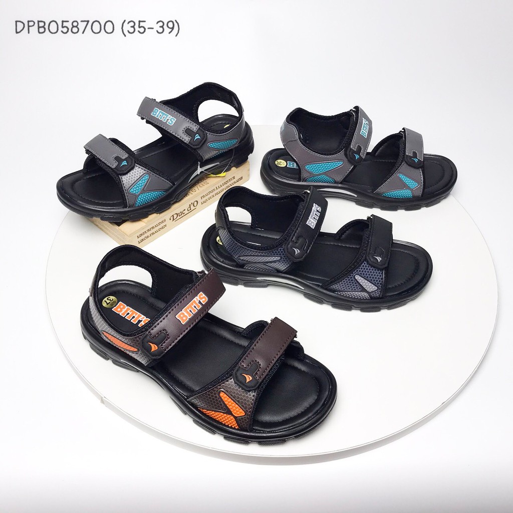 SANDAL BÉ TRAI QUAI DÁN ĐẾ SIÊU NHẸ DPB058700 (Size 35-39)